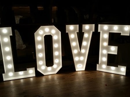 Love Illuminated Letters