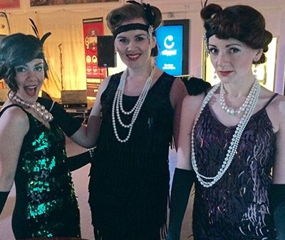 Gatsby Girls and Roulette Wheel Gatsby Girls and Roulette Wheel