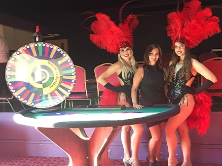 Wheel of Fortune & Vegas Show Girls